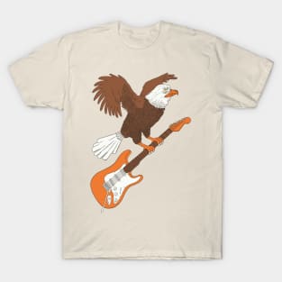 psychedelic eagle T-Shirt